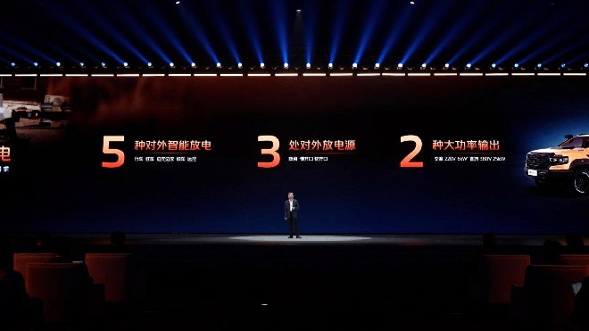 全尺寸全地形超级电混皮卡 火星PHEV