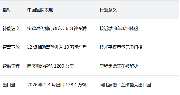 中国品牌的在三电系统