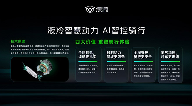 液冷智慧动力 AI智控骑行